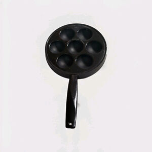 Vintage Nordic Ware Apple Pankake 5415 Danish Ebelskiver Pan 7 Well USA